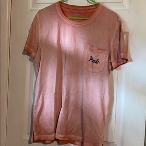 Vs PINK oversized tee